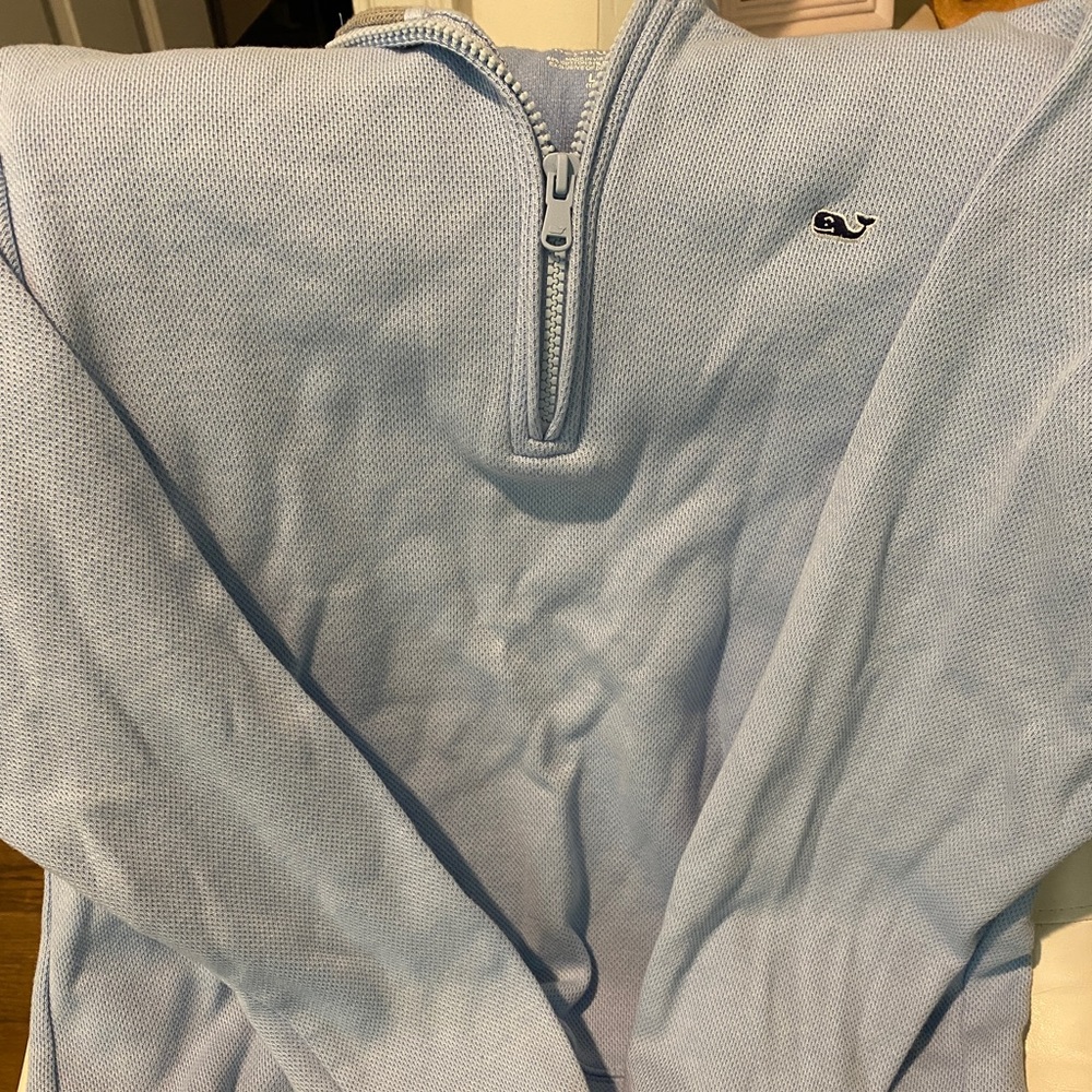 Boy’s Vineyard Vines light blue pullover! In great condition!